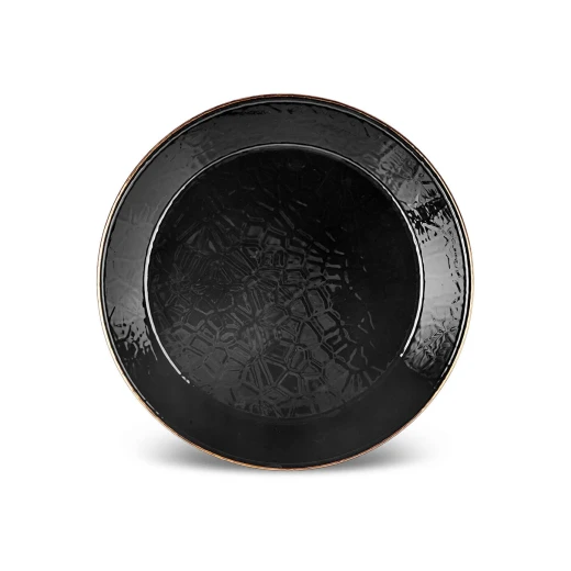 Karaca Calvin Black 20cm Footed Bowl - Modern Serving Dish - karaca - Image 3