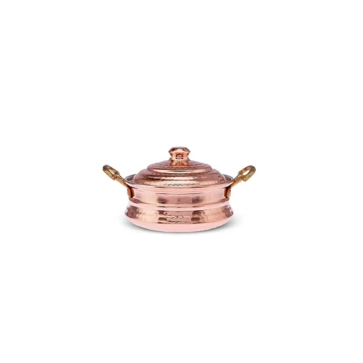 Karaca Ahlat Copper Mini Casserole 10 cm - Copper Cookware - karaca - Image 2