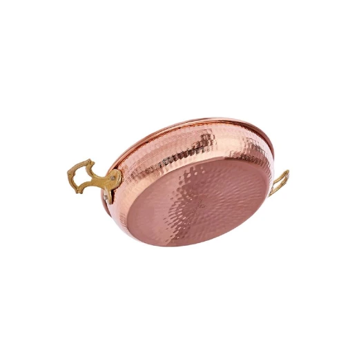 Karaca Ahlat Copper Sahan 18 Cm - Traditional Cooking Pan - karaca - Image 2