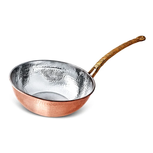 Karaca Alacahöyük Bakır Wok Pan 24 cm - Copper Non-Stick - karaca - Image 3