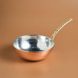 Karaca Alacahöyük Bakır Wok Pan 24 cm - Copper Non-Stick