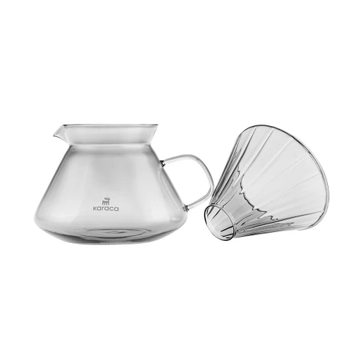 Karaca Winx Grey French Press Coffee Maker 650ml - karaca - Image 2
