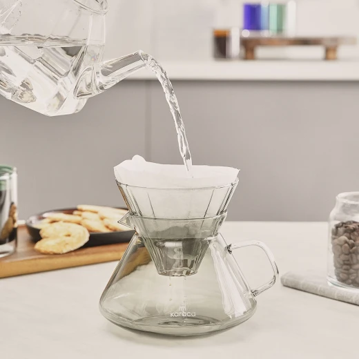 Karaca Winx Grey French Press Coffee Maker 650ml - karaca - Image 5