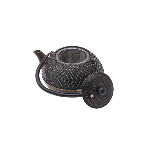 Karaca Cast Iron Teapot 900 ml Dark Gold - Tea Pot - karaca - Image 3