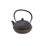 Karaca Cast Iron Teapot 900 ml Dark Gold - Tea Pot - karaca