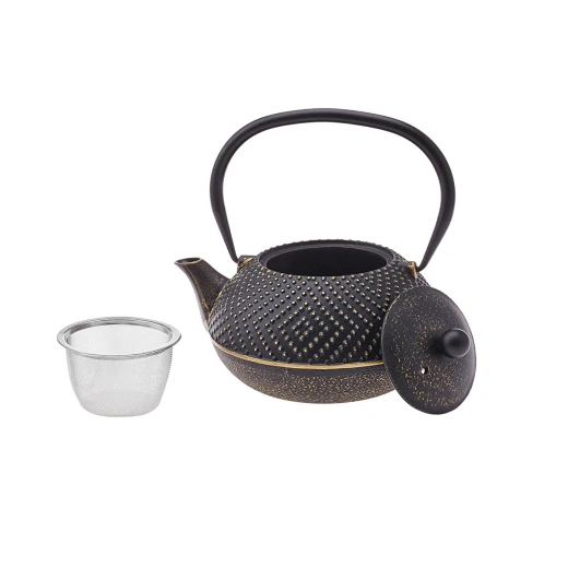 Karaca Cast Iron Teapot 900 ml Dark Gold - Tea Pot - karaca - Image 5