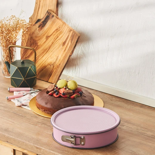 Karaca Multicake 26 cm Lila Cake Pan - Steel, Non-Stick - karaca - Image 3