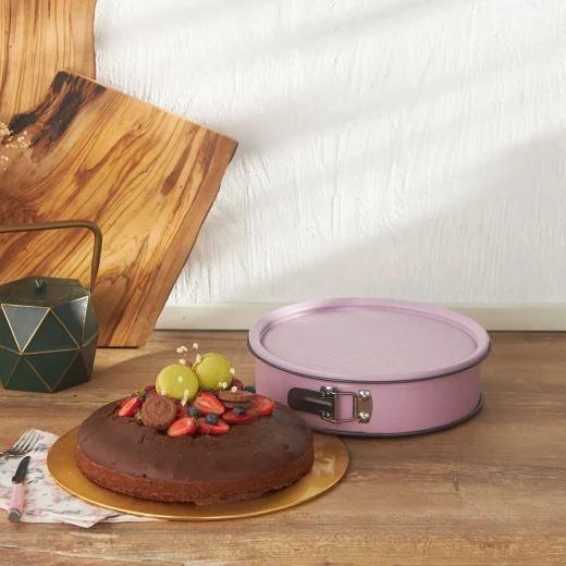 Karaca Multicake 26 cm Lila Cake Pan - Steel, Non-Stick - karaca - Image 2