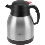 Karaca Tantum 1.5L Stainless Steel Flask - Silver Black - karaca