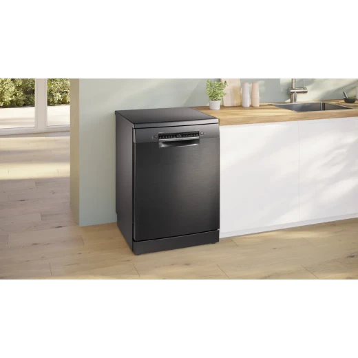 Bosch SMS4HMC65Q 60cm Freestanding Dishwasher Brushed Black Steel - BOSCH - Image 9