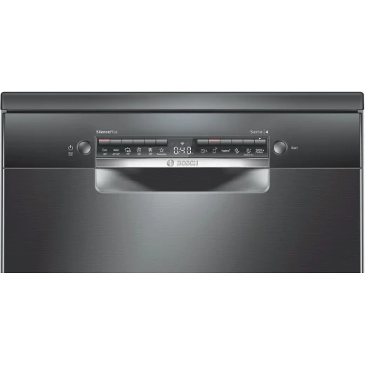 Bosch SMS4HMC65Q 60cm Freestanding Dishwasher Brushed Black Steel - BOSCH - Image 10