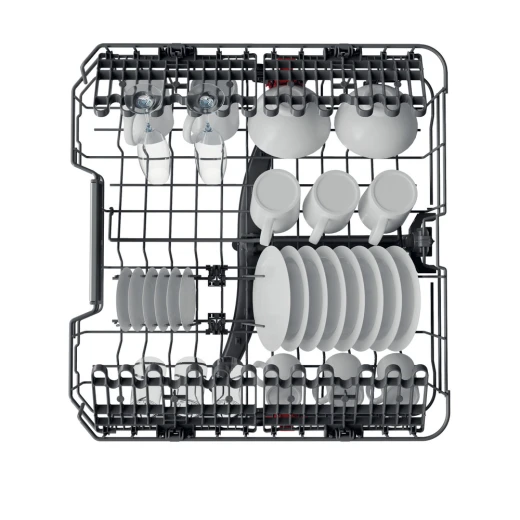 Whirlpool WFO3O41PLXUK full Size 14 place setting Dishwasher - Stainless Steel, A+++, 8 prog, Inox+ Power Clean - ‎Whirlpool - Image 5