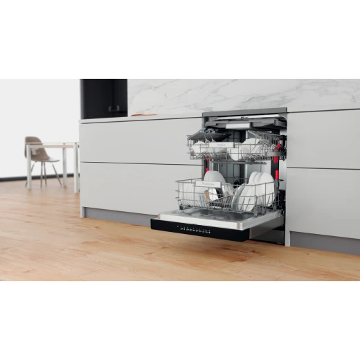 Whirlpool WFO3O41PLXUK full Size 14 place setting Dishwasher - Stainless Steel, A+++, 8 prog, Inox+ Power Clean - ‎Whirlpool - Image 10