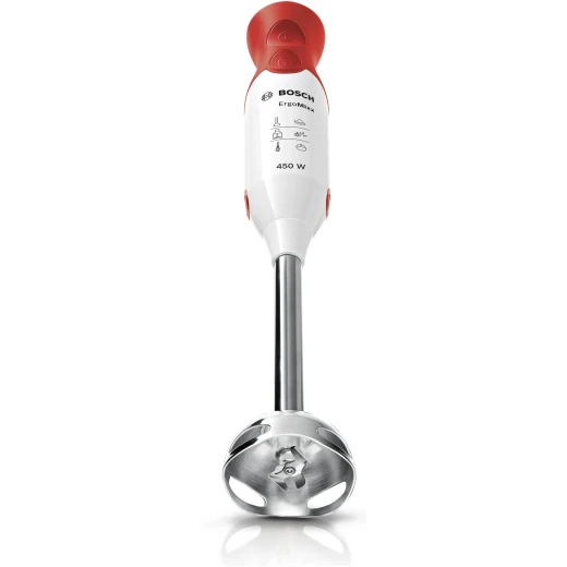 Bosch Hand Blender ErgoMixx with a Power of 450 W MSM64110, White, Red - BOSCH - Image 2