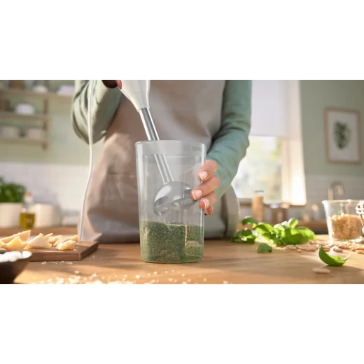 Bosch Hand Blender ErgoMixx with a Power of 450 W MSM64110, White, Red - BOSCH - Image 11