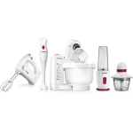 Bosch MMRP1000 electric food chopper 0.8 L 400 W Red Transparent White - BOSCH