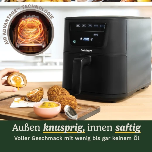 Cuisinart Compact Max Air Fryer 7.6L - Family-Sized Meals - Cuisinart - Image 2