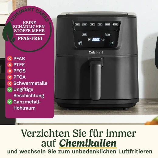 Cuisinart Compact Max Air Fryer 7.6L - Family-Sized Meals - Cuisinart - Image 5