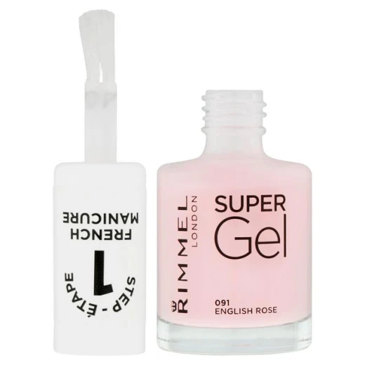 Rimmel London Super Gel Nail Polish Long Lasting Shine Manicure Chip Resistant Various Colors - Rimmel London - Image 2
