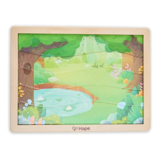 Hape Animal Kingdom Puzzle – Wooden Educational Puzzle for Exploring Wildlife - Hape - Image 10