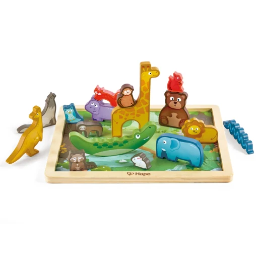 Hape Animal Kingdom Puzzle – Wooden Educational Puzzle for Exploring Wildlife - Hape - Image 11