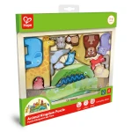 Hape Animal Kingdom Puzzle – Wooden Educational Puzzle for Exploring Wildlife - Hape