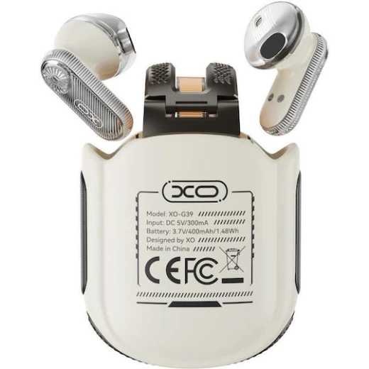 سماعات أذن XO G39 معدنية TWS: بلوتوث 5.4، تحكم عن بعد ذكي، صديقة للبيئة - إكس أو - Image 4