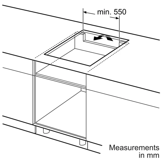 Bosch Serie 4 60cm Built-In Induction Ceramic Hob - A+ Energy Rated - BOSCH - Image 4