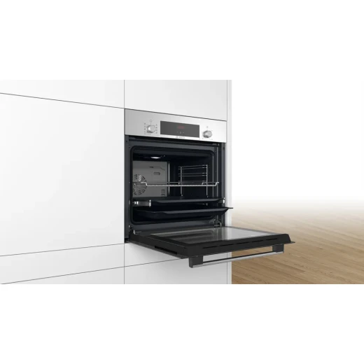 فرن كهربائي مدمج Bosch Serie 4 بحجم 60 سم 66 لتر Eco Clean ستانلس ستيل - بوش - Image 6