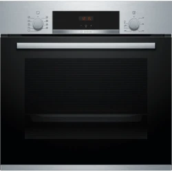 فرن كهربائي مدمج Bosch Serie 4 بحجم 60 سم 66 لتر Eco Clean ستانلس ستيل
