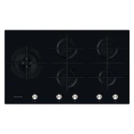موقد سيراميك غاز مدمج KitchenAid KHGL 942 NB 86 سم - KHGD5 - كيتشن إيد