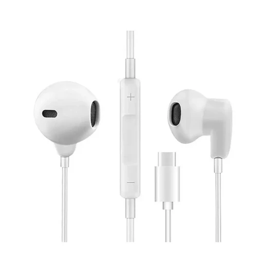 سماعات أذن وي وو EB101 بيضاء: صوت 3.5 ملم، تصميم Apple - وي وُو - Image 2
