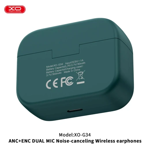 سماعات XO G34 اللاسلكية: بلوتوث 5.4، ANC، ENC، صوت ستيريو - إكس أو - Image 4