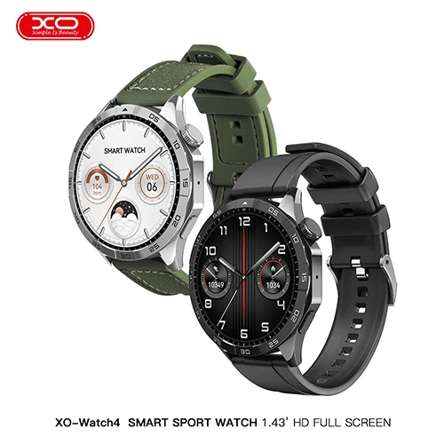 ساعة XO Watch4 AMOLED الرياضية الذكية للاتصال أسود  شاشة 1.43" - إكس أو - Image 3