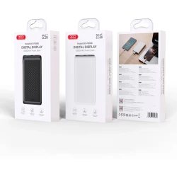 بنك طاقة XO PB308 10000mAh شحن سريع 22.5 واط - أبيض