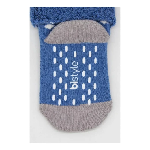 BiStyle Baby Non-Slip Socks 1-Pack Blue 0-6/6-12 Months
