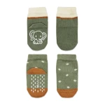 BiStyle Baby Non-Slip Socks 1-Pack Green  0-6/6-12 Months - Bistyle