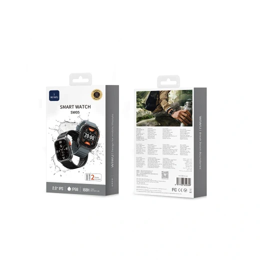 WiWU SW05 Smart Watch: 2.0" HD Display, Health Tracking, Long Battery - Wiwu - Image 7
