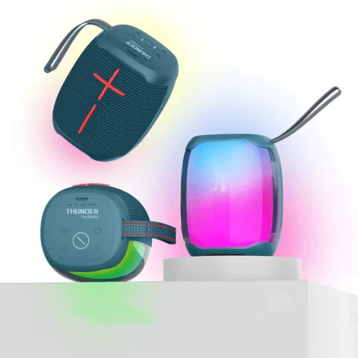 WiWU Thunder P40 Mini Bluetooth Speaker - 10W Output, 6 Colors - Wiwu - Image 5