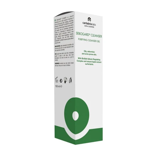 Difa Cooper Sebogard Cleanser Gel 150ml – Purifying Facial Gel for Oily & Acne-Prone Skin | Deeply Cleanses, Controls Sebum & Prevents Breakouts with Gentle, Non-Drying Formula Difa Cooper Sebogard Cleanser Gel 150ml – Purifying Facial Gel for Oily & Acne-Prone Skin | Deeply Cleanses, Controls Sebum & Prevents Breakouts with Gentle, Non-Drying Formula