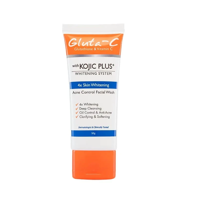 Gluta-C Kojic Plus+ Acne Control Facial Wash - Cleanses & Controls
