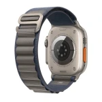 حزام وي وو Apple Watch Alpine Loop أزرق 42-49 مم - حزام نايلون متين - وي وُو