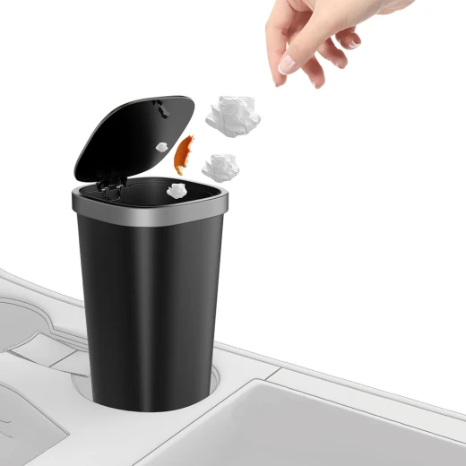 WiWU CH020 Mini Car Trash Can - Durable ABS Material - Compact Design - Wiwu - Image 4