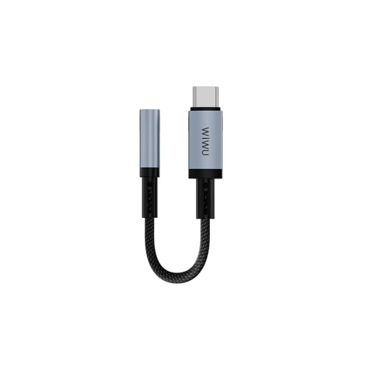 WIWU Legend Series Type-C to 3.5mm AUX Audio Adapter - Portable WIWU Legend Series Type-C to 3.5mm AUX Audio Adapter - Portable