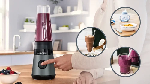Bosch MMB2111S Vita Power Serie2 Blender 450W Silver - Portable - BOSCH - Image 8