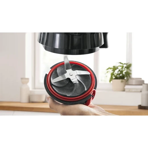 Bosch Serie 4 Standmixer 1200W Silver - Powerful Blending - BOSCH - Image 3