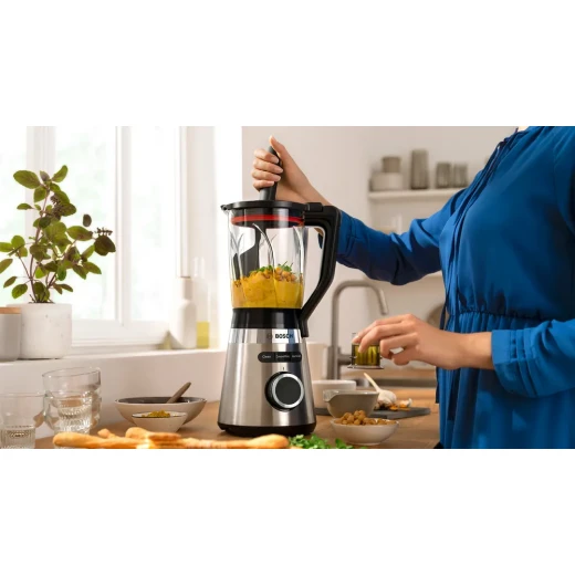 Bosch Serie 4 Standmixer 1200W Silver - Powerful Blending - BOSCH - Image 5