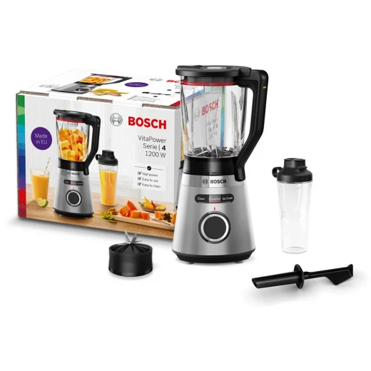 Bosch Serie 4 Standmixer 1200W Silver - Powerful Blending - BOSCH - Image 10