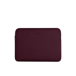 WIWU Skin Zero 13-Inch Laptop Sleeve – Ultra-thin and lightweight design, protects against scratches and bumps, perfect for travel and daily use – Burgundy Red