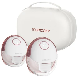 Momcozy M6 Double Electric Breast Pump Red 180ml - Efficient Pumping
